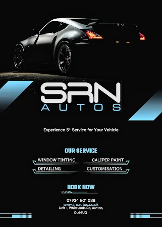 SRN Autos - Window Tinting Tameside