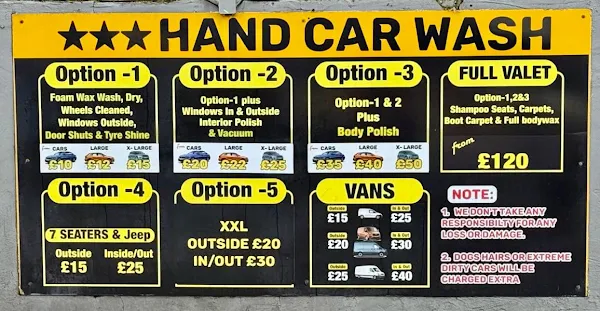 Car wash Fuller Road-Dagenham