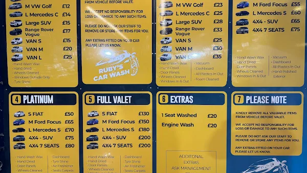Ruby's Car Wash
