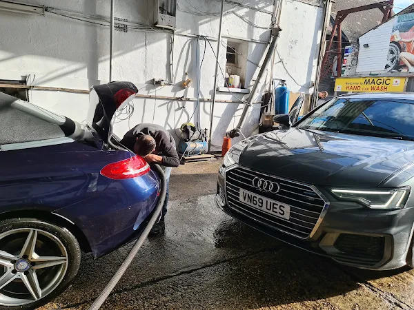 Magic Hand Car Wash and Clapham North Paid Parking (all day)