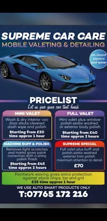 Supreme car care Wakefield