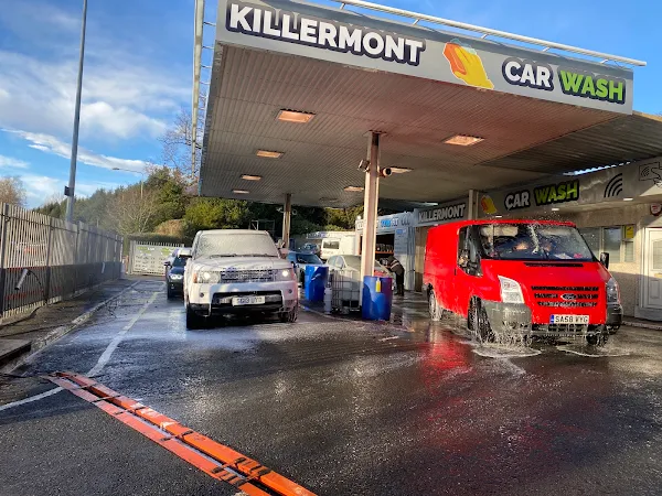 Killermont Car Wash- renovations taking place.