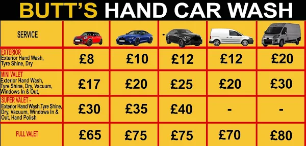 Butts hand Carwash