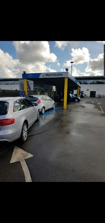 Hand car wash at Morrisons