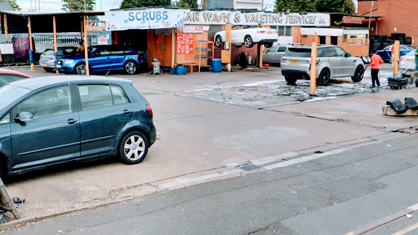 Scrubs car wash
