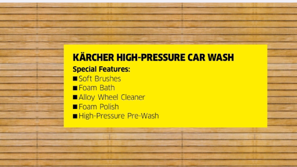 Kārcher High-Pressure Car Wash