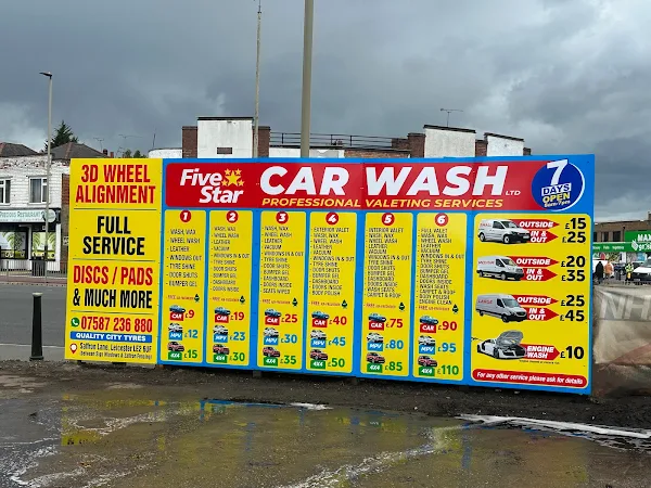 Five star car wash