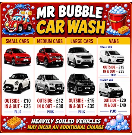 MR BUBBLE CAR WASH