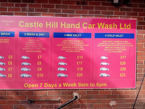 castlehill road hand car wash ltd