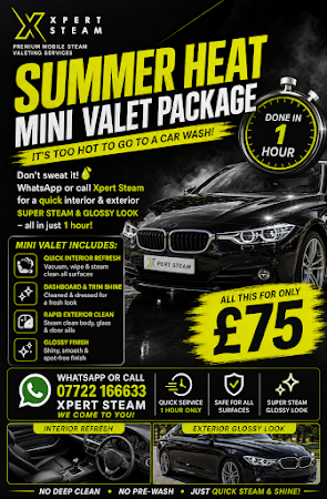 Xpert Steam - Mobile Steam Vehicle Detailing & Valeting Services