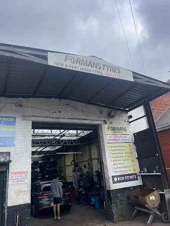 Formans Tyres 07830998510